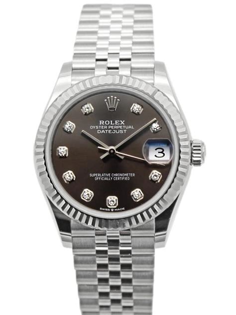 rolex dark grey diamonds